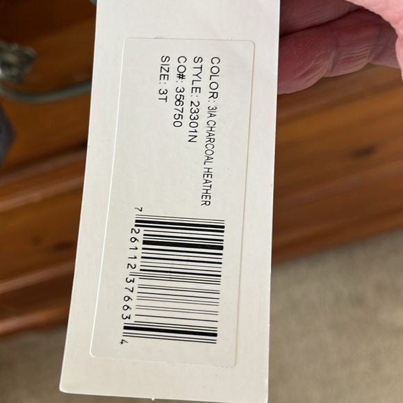 Rothschild Boy’s Gray and Black Winter Jacket NWT Size 3T NWT - Picture 4 of 6